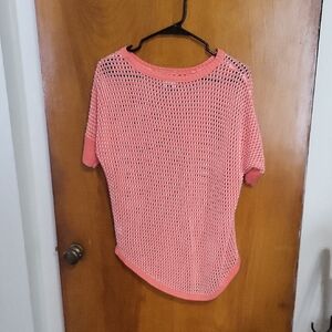 Crochet Shirt Or Coverup By Ana Size Small Petite